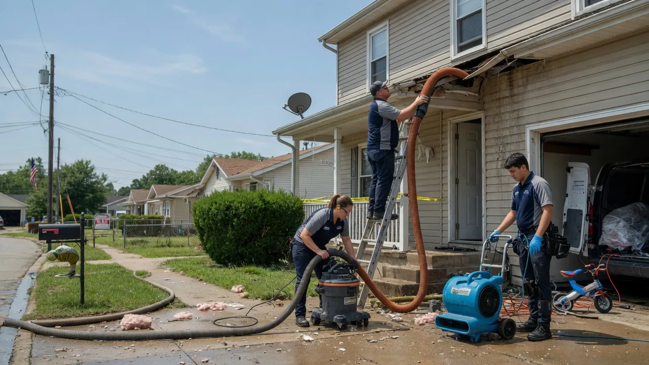 Water Damage Restoration in Blackwater, VA near me